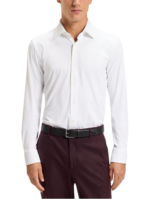 Camicia elasticizzata slim fit Hugo Boss | 50550068100